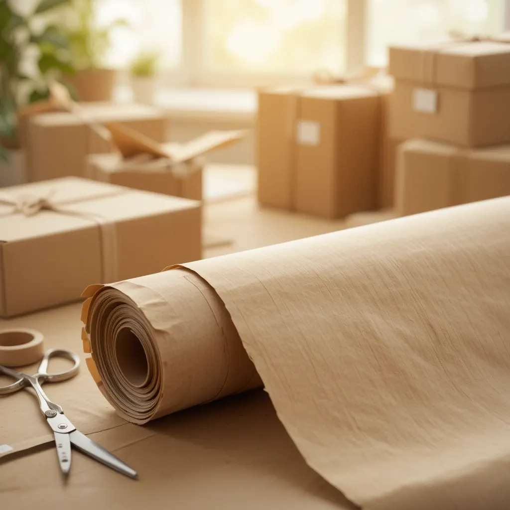 Produto: papel kraft