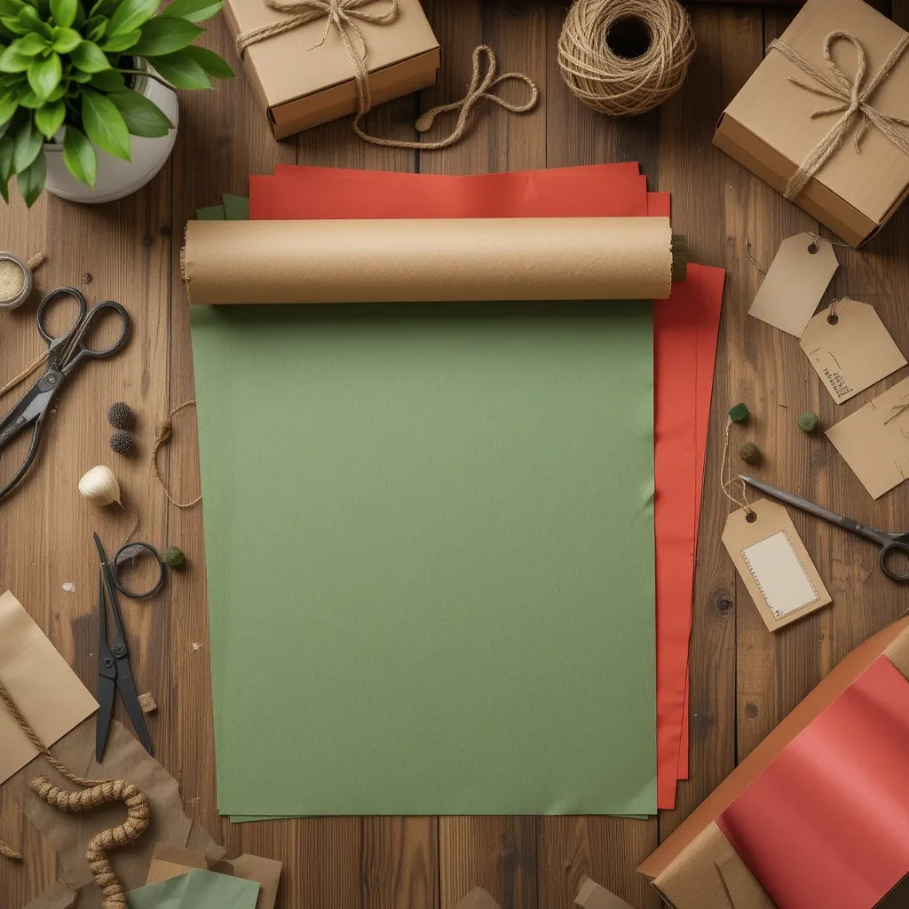 Papel Kraft Colorido: Criatividade e Sustentabilidade em Projetos de Embalagem e Decoração